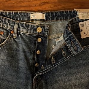 Zara Women’s Mid-rise size 12 straight leg jeans